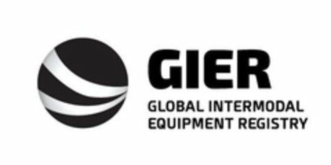 GIER GLOBAL INTERMODAL EQUIPMENT REGISTRY Logo (USPTO, 09/15/2017)