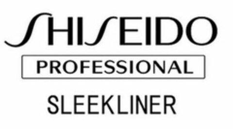 SHISEIDO PROFESSIONAL SLEEKLINER Logo (USPTO, 06.11.2017)
