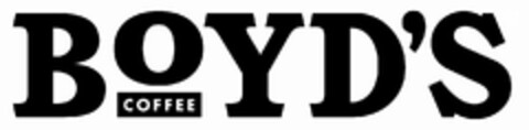 BOYD'S COFFEE Logo (USPTO, 24.01.2018)