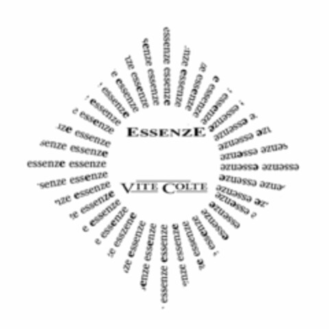 ESSENZE VITE COLTE Logo (USPTO, 03/28/2018)