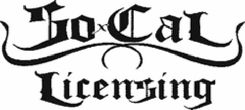 SOCAL LICENSING Logo (USPTO, 13.04.2018)