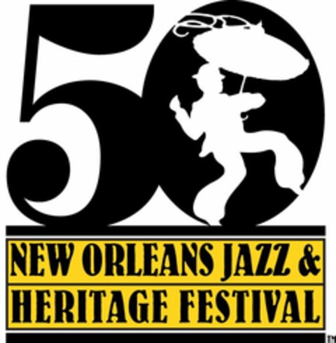 50 NEW ORLEANS JAZZ & HERITAGE FESTIVAL Logo (USPTO, 07/10/2018)