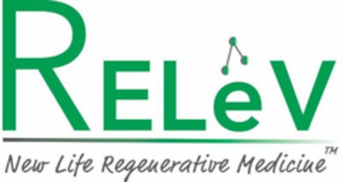 RELEV NEW LIFE REGENERATIVE MEDICINE Logo (USPTO, 31.07.2018)