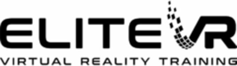 ELITE VR VIRTUAL REALITY TRAINING Logo (USPTO, 19.09.2018)