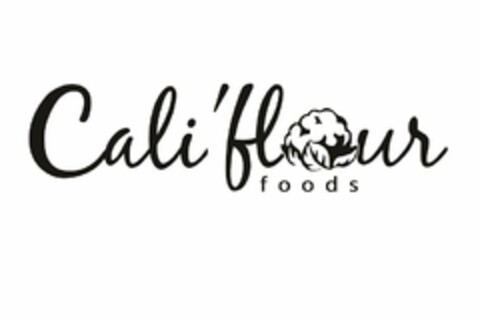 CALI'FLOUR FOODS Logo (USPTO, 20.09.2018)