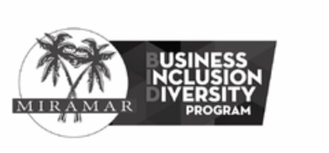 MIRAMAR BUSINESS INCLUSION DIVERSITY PROGRAM Logo (USPTO, 23.11.2018)