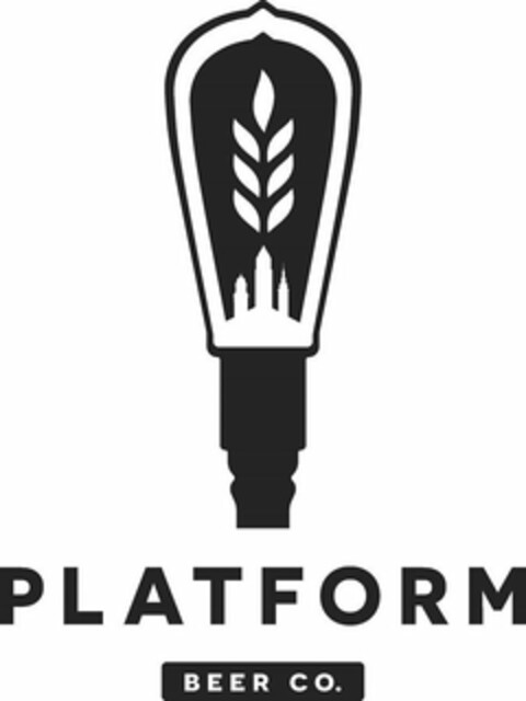 PLATFORM BEER CO. Logo (USPTO, 13.02.2019)