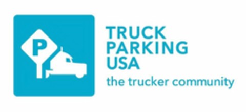 P TRUCK PARKING USA THE TRUCKER COMMUNITY Logo (USPTO, 15.02.2019)