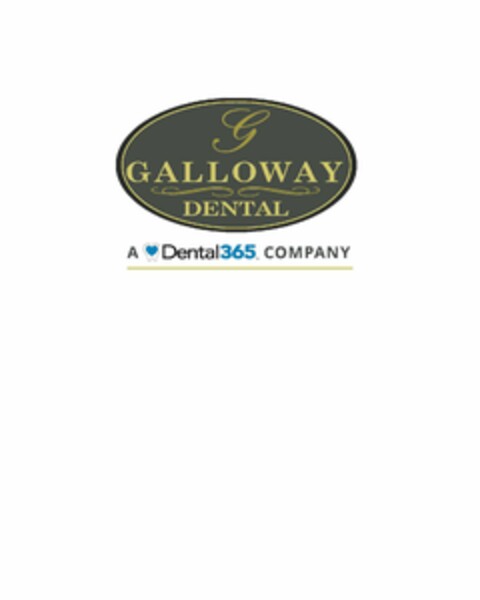 G GALLOWAY DENTAL A DENTAL 365 COMPANY Logo (USPTO, 15.04.2019)