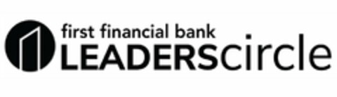 FIRST FINANCIAL BANK LEADERSCIRCLE Logo (USPTO, 16.04.2019)