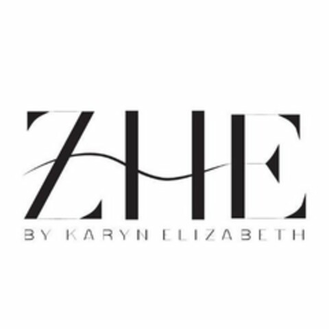 ZHE BY KARYN ELIZABETH Logo (USPTO, 16.05.2019)