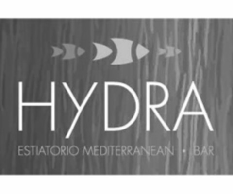 HYDRA ESTIATORIO MEDITERRANEAN BAR Logo (USPTO, 26.07.2019)