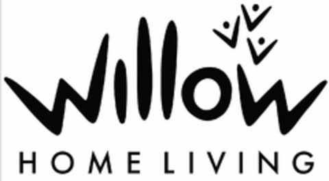 WILLOW HOME LIVING Logo (USPTO, 09.10.2019)