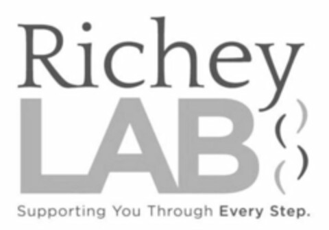 RICHEY LAB SUPPORTING YOU THROUGH EVERY STEP Logo (USPTO, 10/18/2019)