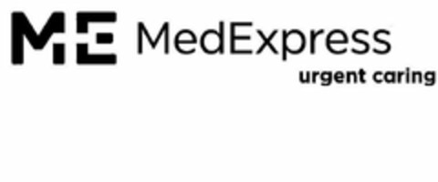 ME MEDEXPRESS URGENT CARING Logo (USPTO, 15.06.2020)