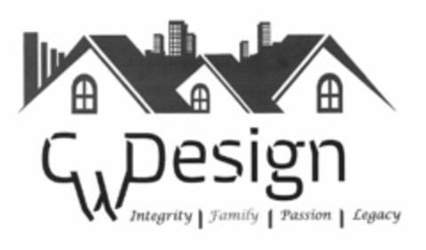 CW DESIGN INTEGRITY  FAMILY  PASSION  LEGACY Logo (USPTO, 16.09.2020)