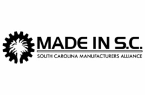 MADE IN S.C. SOUTH CAROLINA MANUFACTURERS ALLIANCE Logo (USPTO, 01/26/2009)