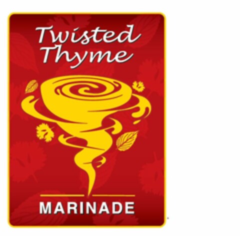 TWISTED THYME MARINADE Logo (USPTO, 02/12/2009)