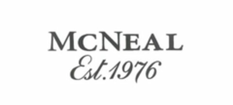 MCNEAL EST. 1976 Logo (USPTO, 25.03.2009)