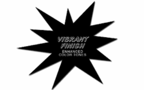 VIBRANT FINISH ENHANCED COLOR TONES Logo (USPTO, 11.05.2009)