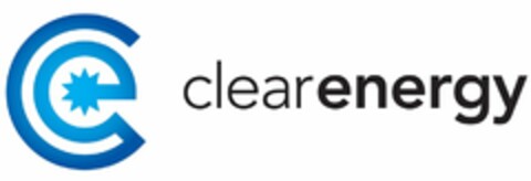 C E CLEAR ENERGY Logo (USPTO, 16.10.2009)