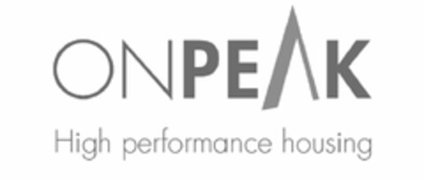 ONPEAK HIGH PERFORMANCE HOUSING Logo (USPTO, 01.12.2009)