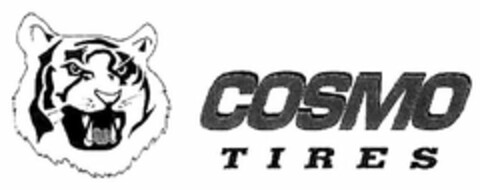 COSMO TIRES Logo (USPTO, 03/19/2010)