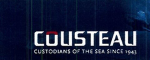 COUSTEAU CUSTODIANS OF THE SEA SINCE 1943 Logo (USPTO, 02.07.2010)