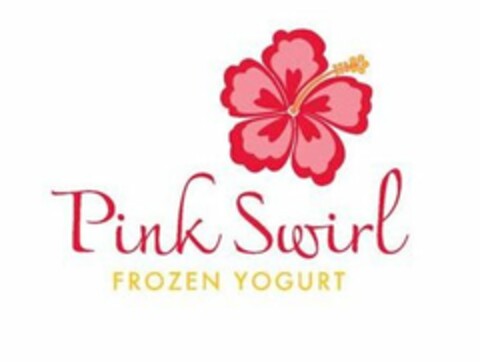 PINK SWIRL FROZEN YOGURT Logo (USPTO, 10.08.2010)