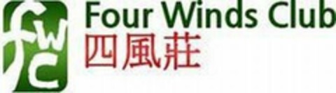 FWC FOUR WINDS CLUB Logo (USPTO, 01.06.2011)