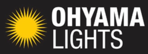 OHYAMA LIGHTS Logo (USPTO, 08.12.2011)