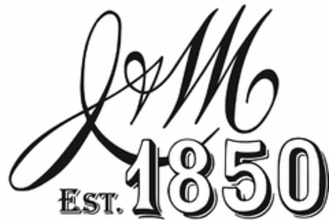 J&M EST. 1850 Logo (USPTO, 26.01.2012)