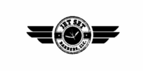 JET SET BARBERS, LLC. Logo (USPTO, 26.03.2012)