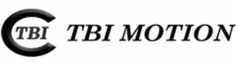 TBI TBI MOTION Logo (USPTO, 04.05.2012)