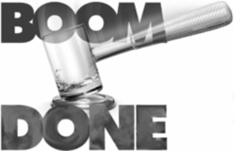 BOOM DONE Logo (USPTO, 04/18/2013)