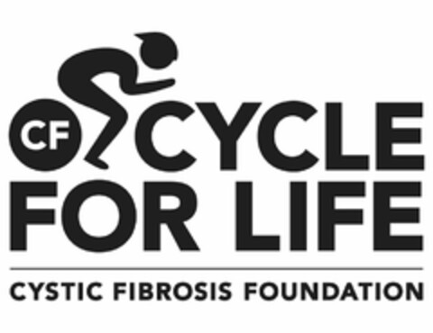 CF CYCLE FOR LIFE CYSTIC FIBROSIS FOUNDATION Logo (USPTO, 07.05.2013)