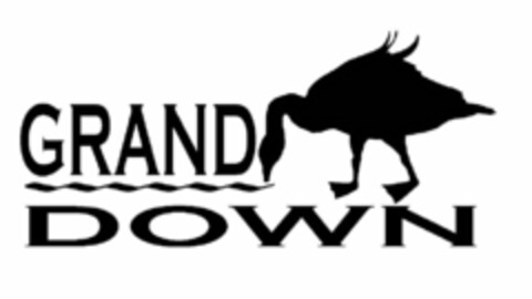 GRAND DOWN Logo (USPTO, 01.08.2013)