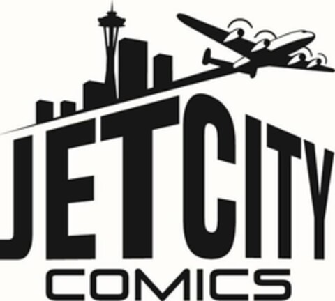 JET CITY COMICS Logo (USPTO, 19.08.2013)
