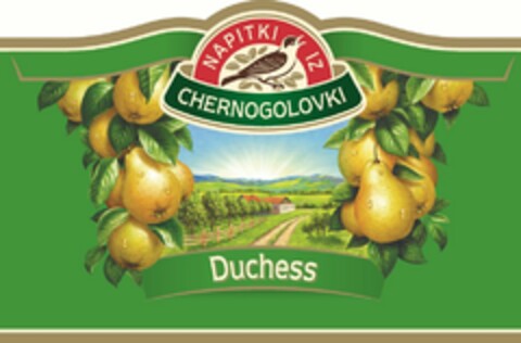 NAPITKI IZ CHERNOGOLOVKI DUCHESS Logo (USPTO, 19.09.2013)