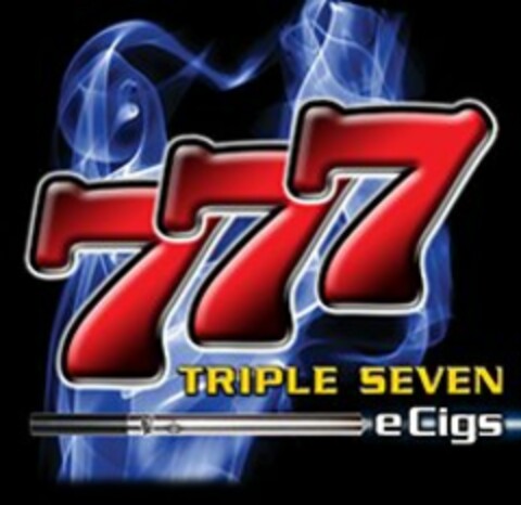 TRIPLE SEVEN 777 E CIGS Logo (USPTO, 21.11.2013)