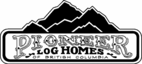 PIONEER LOG HOMES OF BRITISH COLUMBIA Logo (USPTO, 10.04.2014)