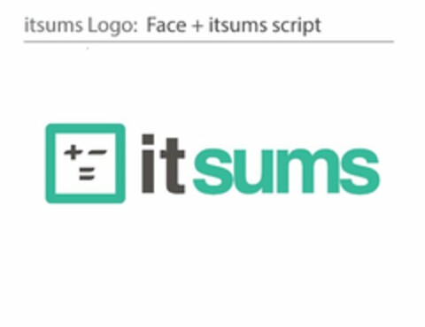 + - = ITSUMS Logo (USPTO, 06/13/2014)