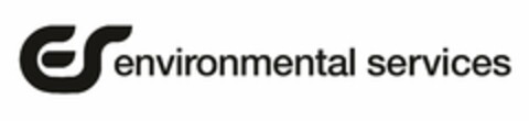 ES ENVIRONMENTAL SERVICES Logo (USPTO, 19.06.2014)