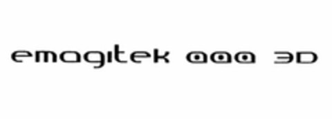EMAGITEK 3D Logo (USPTO, 22.07.2014)