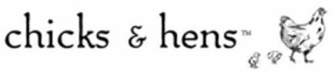 CHICKS & HENS Logo (USPTO, 03.09.2014)