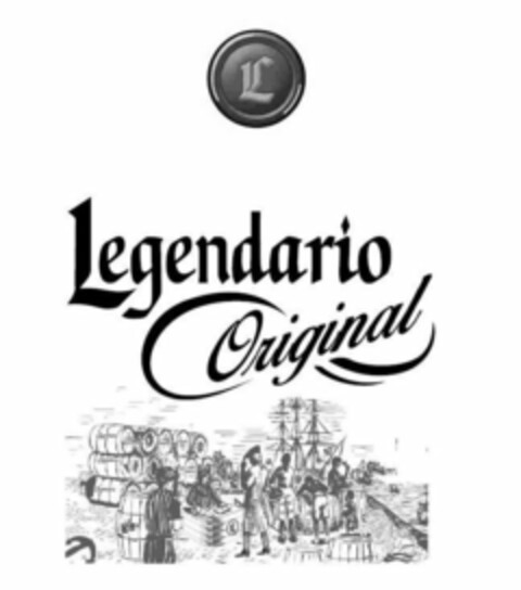 L LEGENDARIO ORIGINAL Logo (USPTO, 12/09/2014)