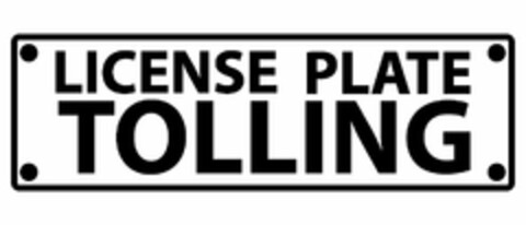 LICENSE PLATE TOLLING Logo (USPTO, 10.03.2015)