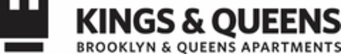KINGS & QUEENS BROOKLYN & QUEENS APARTMENTS Logo (USPTO, 28.04.2015)