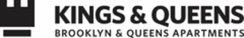 KINGS & QUEENS BROOKLYN & QUEENS APARTMENTS Logo (USPTO, 04/28/2015)