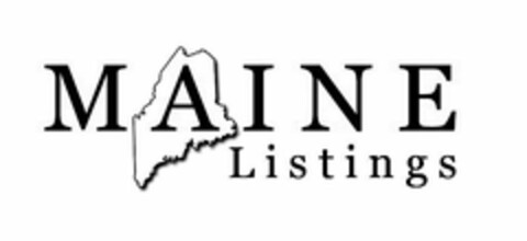 MAINE LISTINGS Logo (USPTO, 18.05.2015)